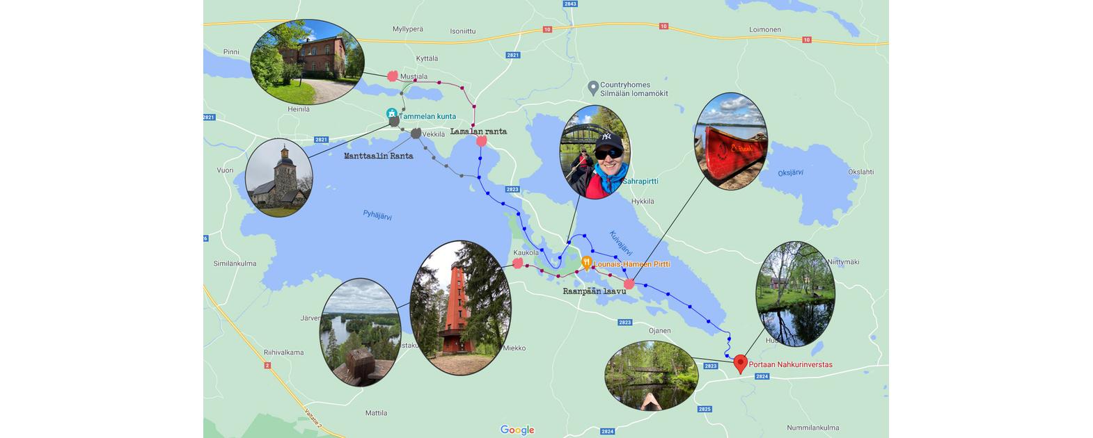Melontareitti Nahkurinverstas - Mustiala